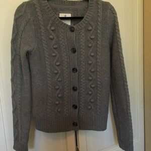 Aerie Grey Textured Sweater